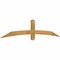 Ekena Millwork Bellingham Rough Sawn Timber Gable Bracket, Western Red Cedar, 84"W x 17"H x 2"D x 4"F, 5/12 Pitch GBW084X17X0204BEL00RWR - alternate 3